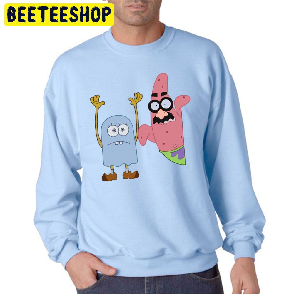 Spongebob And Patrick Halloween Unisex Sweatshirt Spongebob And Patrick Halloween Unisex Sweatshirt