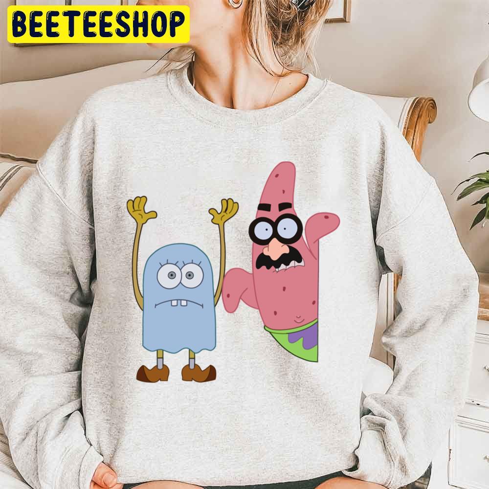 Spongebob And Patrick Halloween Unisex Sweatshirt Spongebob And Patrick Halloween Unisex Sweatshirt