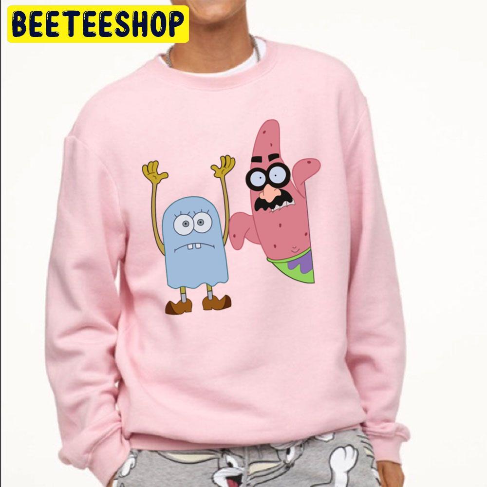 Spongebob And Patrick Halloween Unisex Sweatshirt Spongebob And Patrick Halloween Unisex Sweatshirt