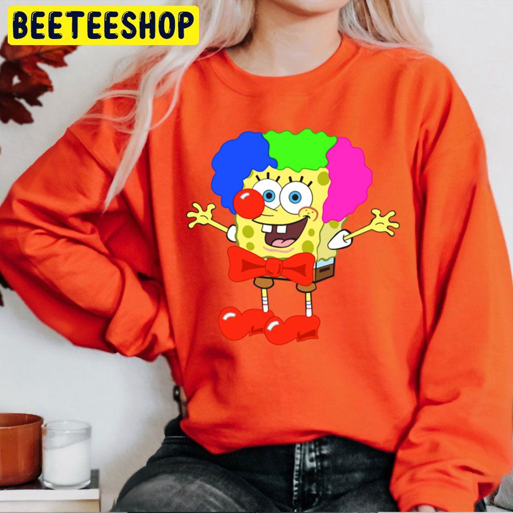 Spongebob Clown Unisex Sweatshirt Spongebob Clown Unisex Sweatshirt