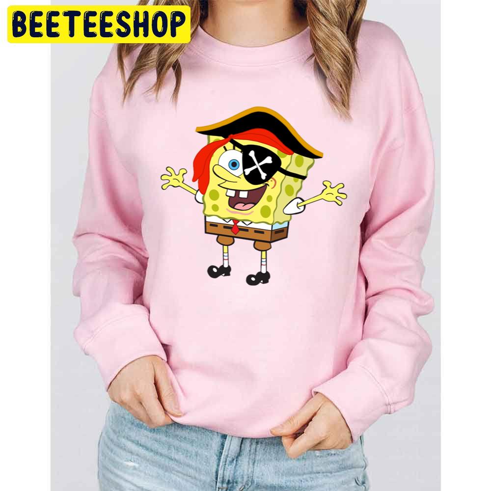 Spongebob Pirate Unisex Sweatshirt Spongebob Pirate Unisex Sweatshirt