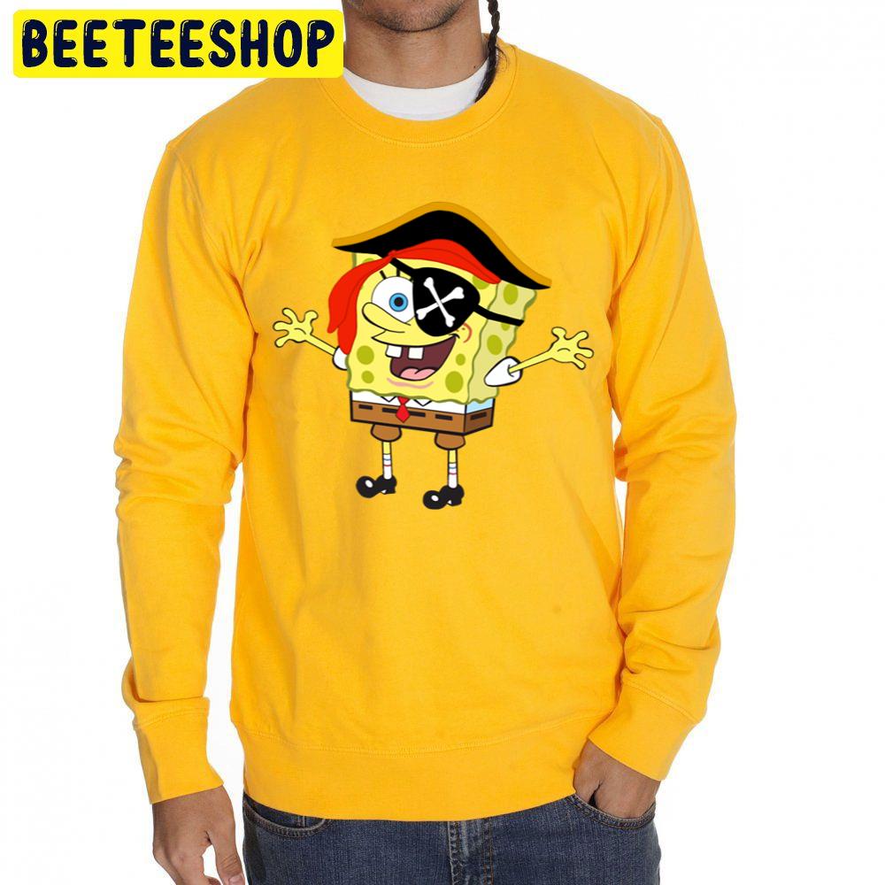 Spongebob Pirate Unisex Sweatshirt Spongebob Pirate Unisex Sweatshirt