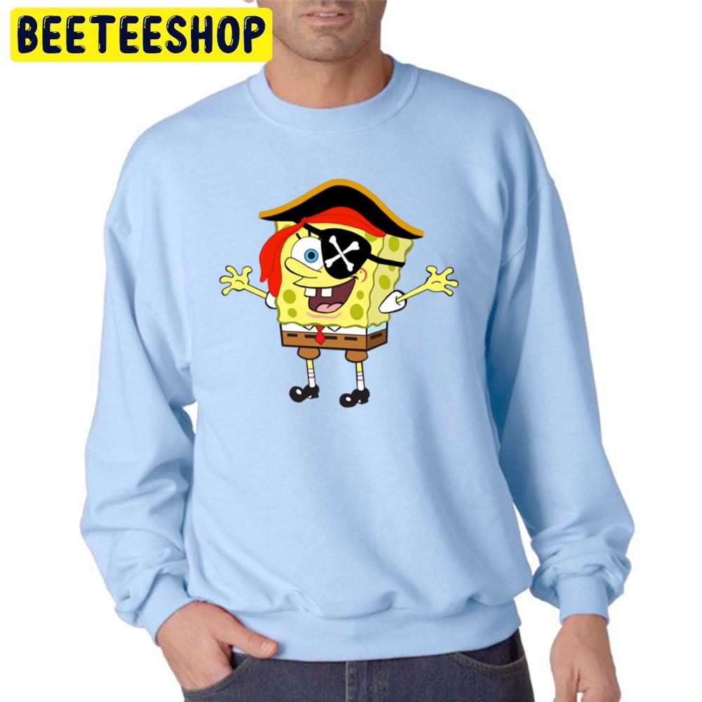 Spongebob Pirate Unisex Sweatshirt Spongebob Pirate Unisex Sweatshirt