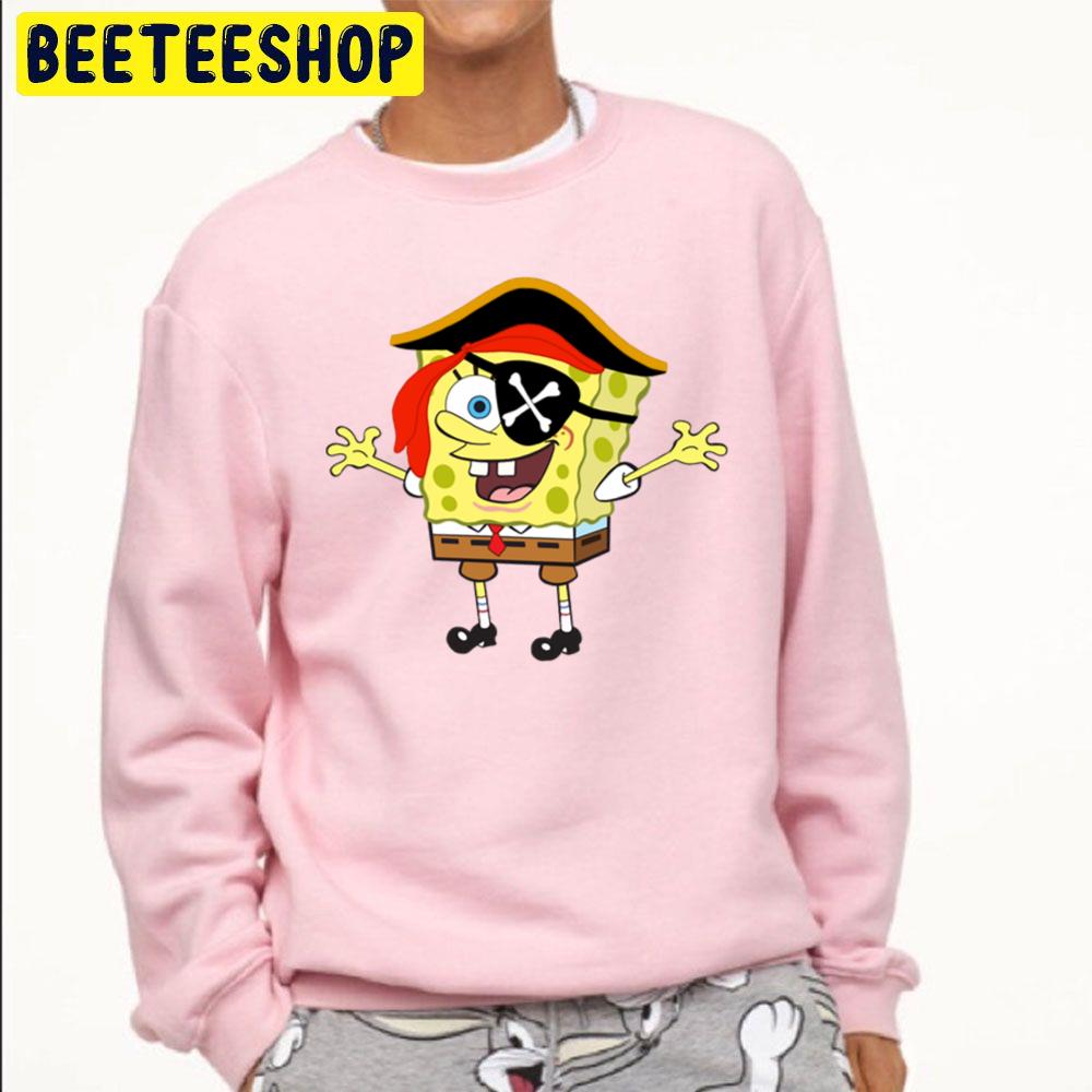 Spongebob Pirate Unisex Sweatshirt Spongebob Pirate Unisex Sweatshirt