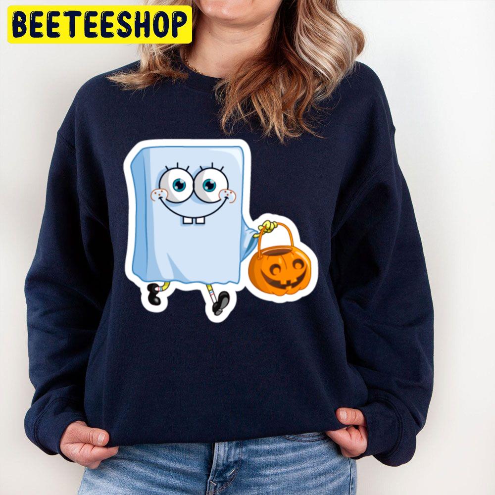 Spongebob Trick Or Treat Halloween Unisex Sweatshirt Spongebob Trick Or Treat Halloween Unisex Sweatshirt