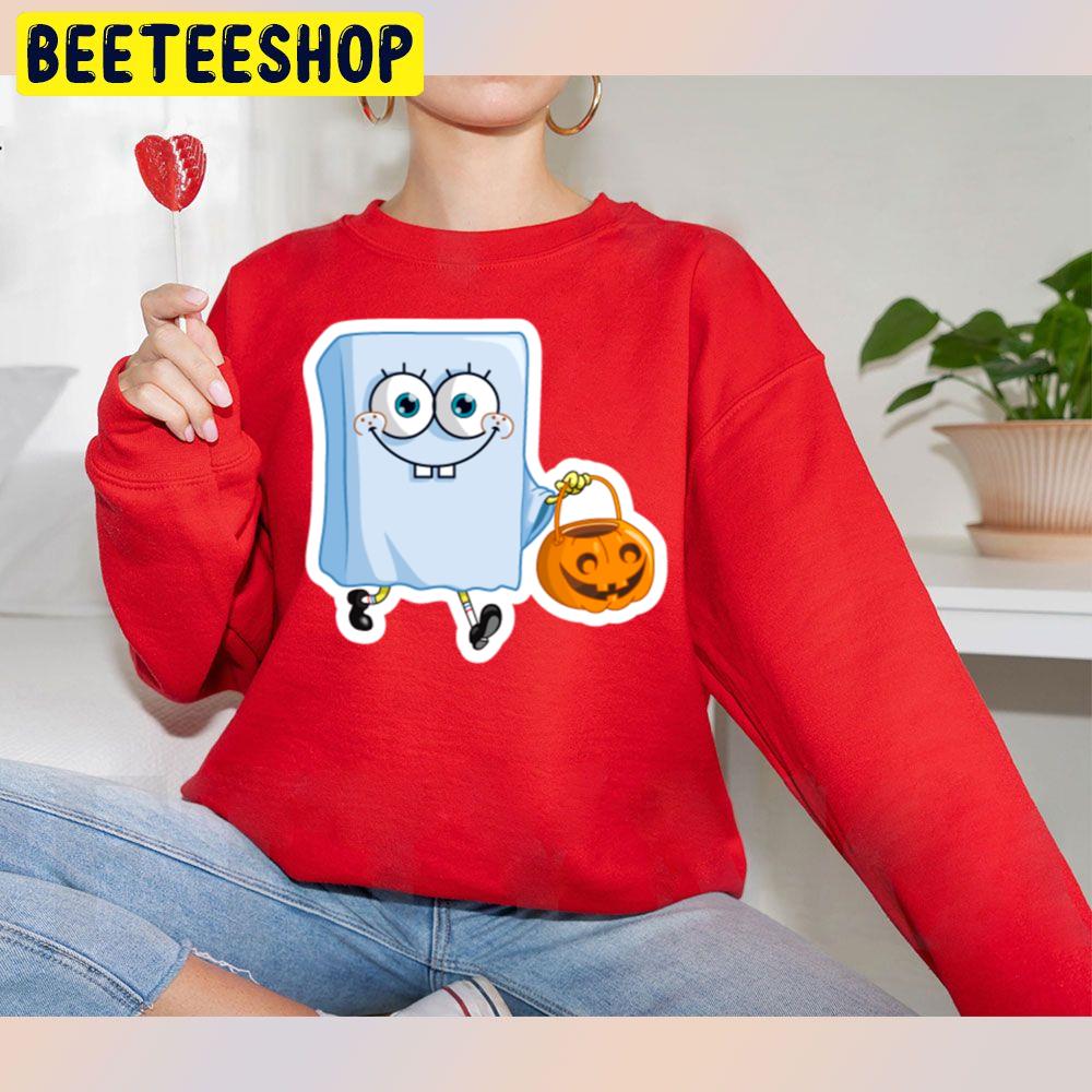 Spongebob Trick Or Treat Halloween Unisex Sweatshirt Spongebob Trick Or Treat Halloween Unisex Sweatshirt