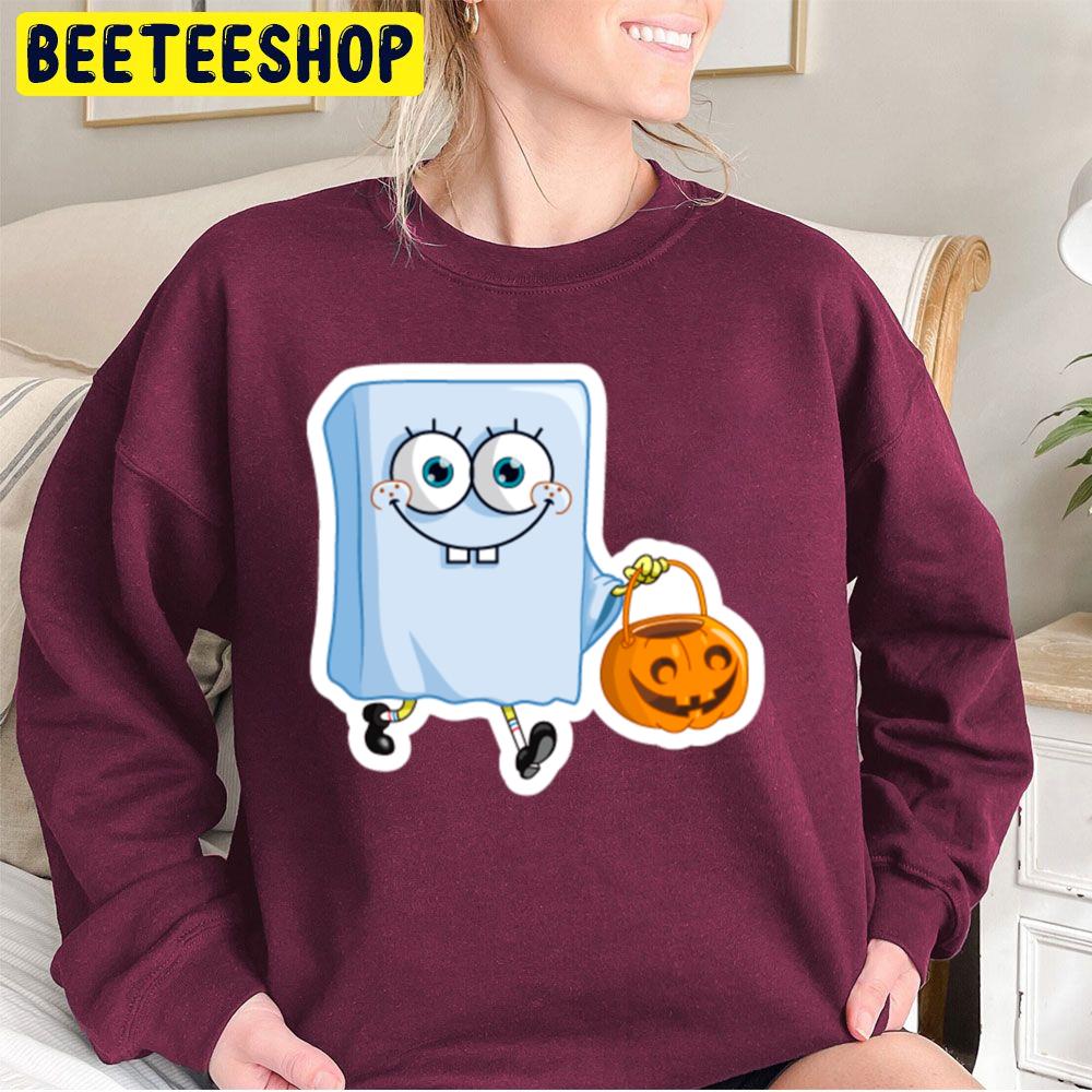 Spongebob Trick Or Treat Halloween Unisex Sweatshirt Spongebob Trick Or Treat Halloween Unisex Sweatshirt