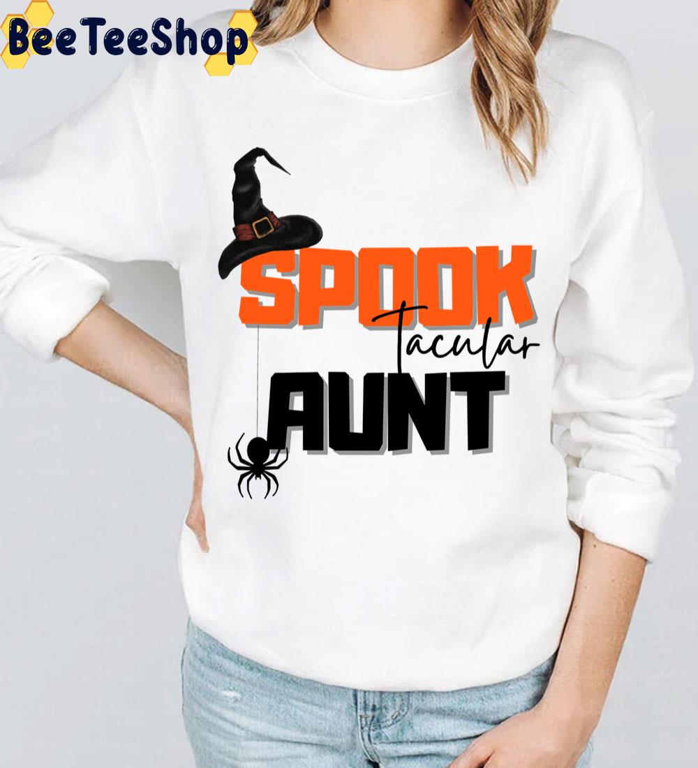Spook Tacular Aunt Halloween Trending Unisex Sweatshirt Spook Tacular Aunt Halloween Trending Unisex Sweatshirt