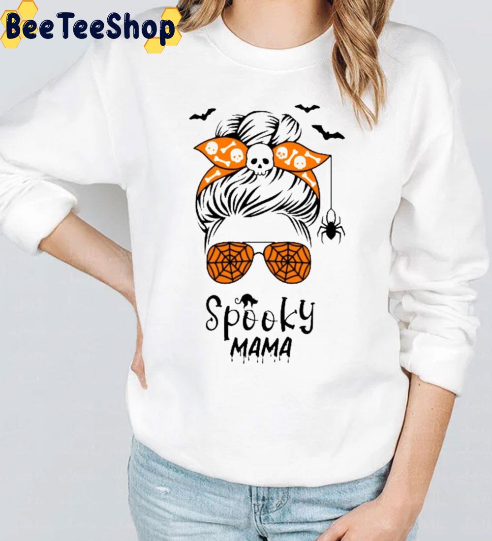 Spooky Mama Halloween Trending Unisex Sweatshirt Spooky Mama Halloween Trending Unisex Sweatshirt