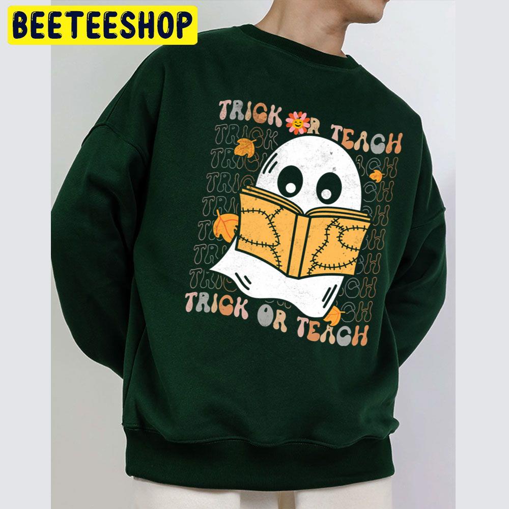 Spooky Teacher Halloween Trick Or Treat Unisex Sweatshirt Spooky Teacher Halloween Trick Or Treat Unisex Sweatshirt