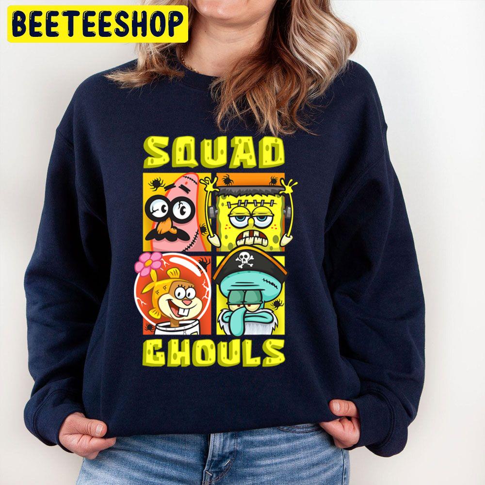Squad Ghouls Mademark X Spongebob Squarepantshalloween Unisex Sweatshirt Squad Ghouls Mademark X Spongebob Squarepantshalloween Unisex Sweatshirt