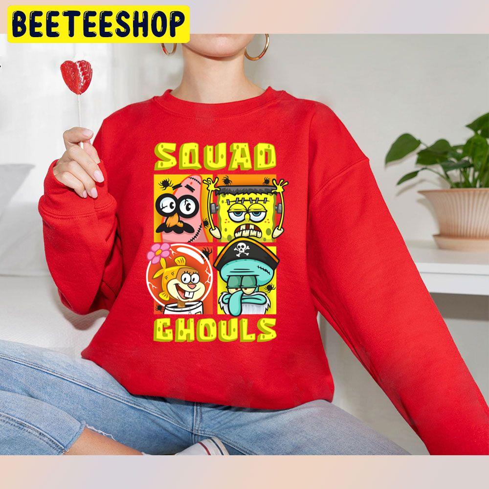 Squad Ghouls Mademark X Spongebob Squarepantshalloween Unisex Sweatshirt Squad Ghouls Mademark X Spongebob Squarepantshalloween Unisex Sweatshirt