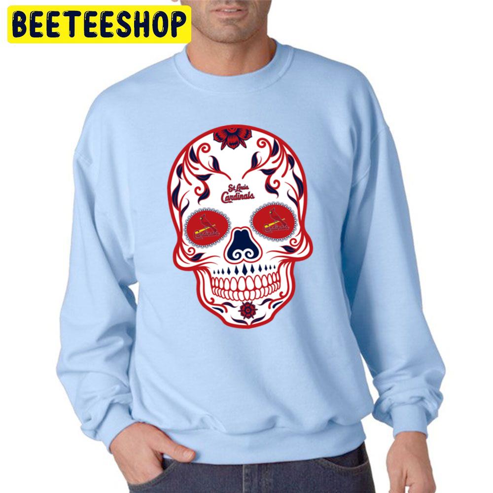 St. Louis Cardinals Suger Skull Baseball Trending Unisex Sweatshirt St. Louis Cardinals Suger Skull Baseball Trending Unisex Sweatshirt