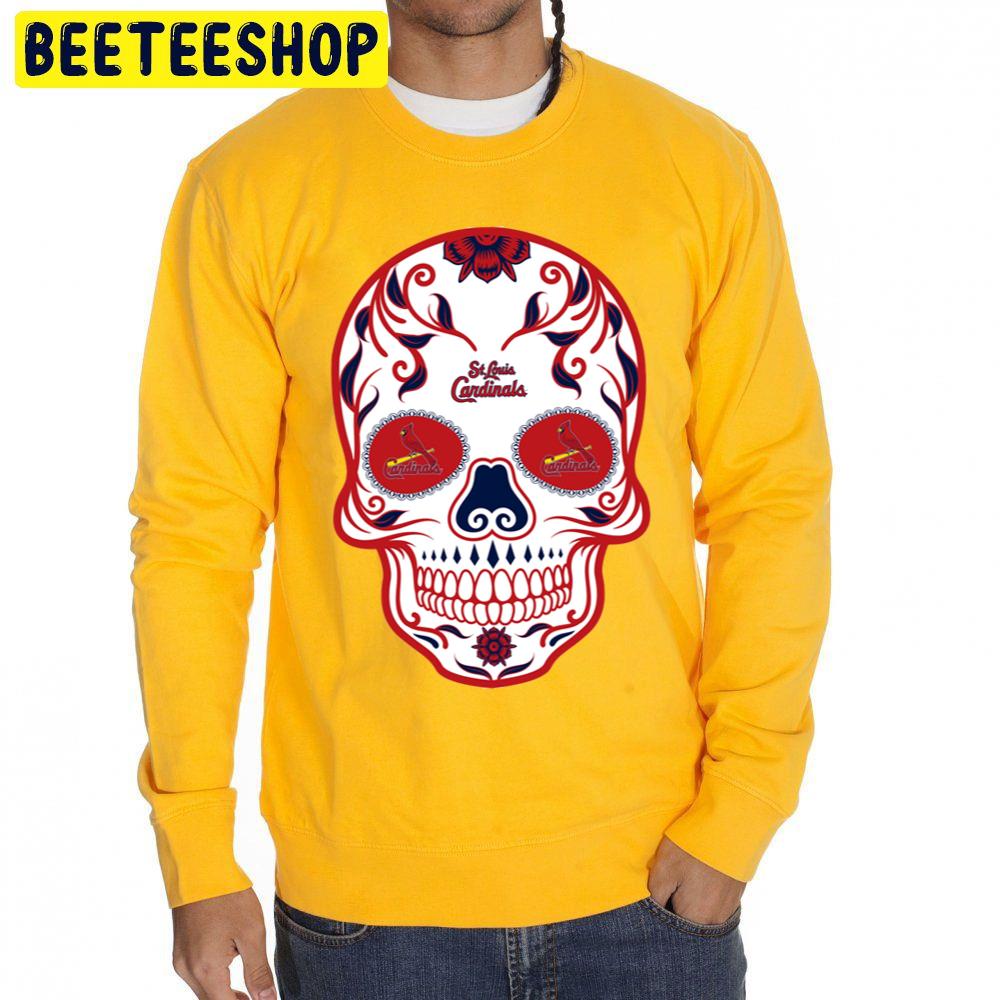 St. Louis Cardinals Suger Skull Baseball Trending Unisex Sweatshirt St. Louis Cardinals Suger Skull Baseball Trending Unisex Sweatshirt