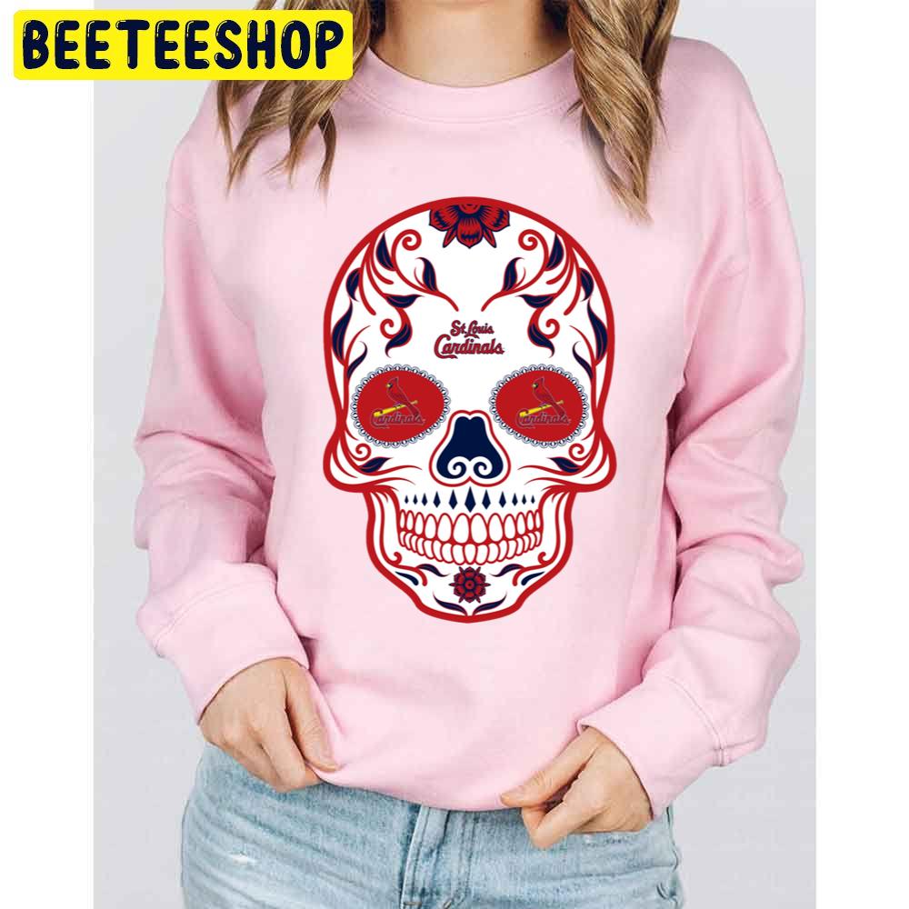 St. Louis Cardinals Suger Skull Baseball Trending Unisex Sweatshirt St. Louis Cardinals Suger Skull Baseball Trending Unisex Sweatshirt