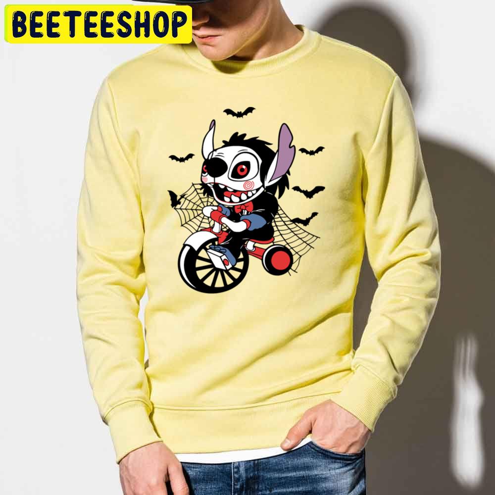 Stitch Cosplay Billy Horror Character Happy Halloween Trending Unisex Sweatshirt Stitch Cosplay Billy Horror Character Happy Halloween Trending Unisex Sweatshirt