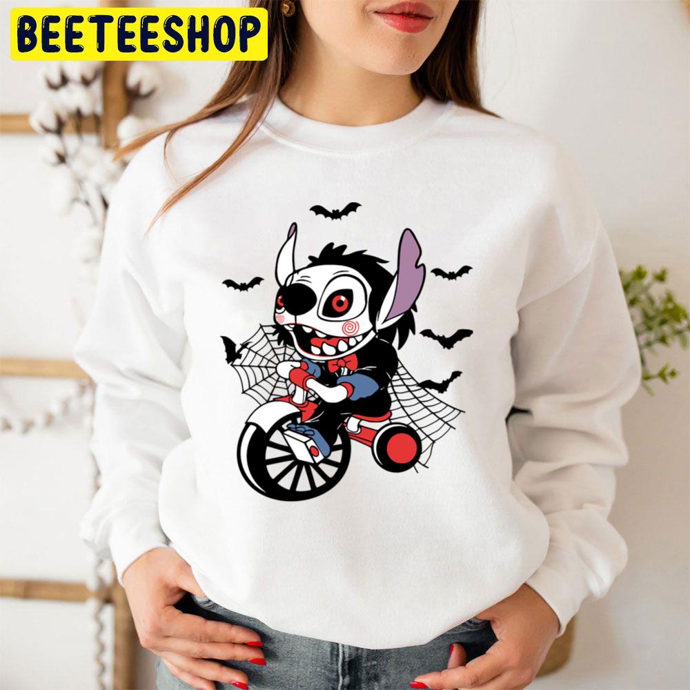 Stitch Cosplay Billy Horror Character Happy Halloween Trending Unisex Sweatshirt Stitch Cosplay Billy Horror Character Happy Halloween Trending Unisex Sweatshirt