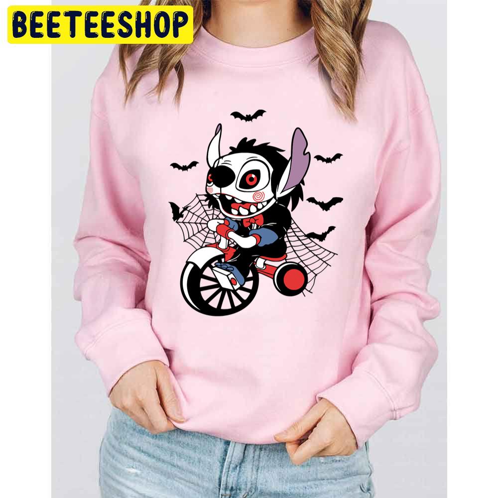 Stitch Cosplay Billy Horror Character Happy Halloween Trending Unisex Sweatshirt Stitch Cosplay Billy Horror Character Happy Halloween Trending Unisex Sweatshirt