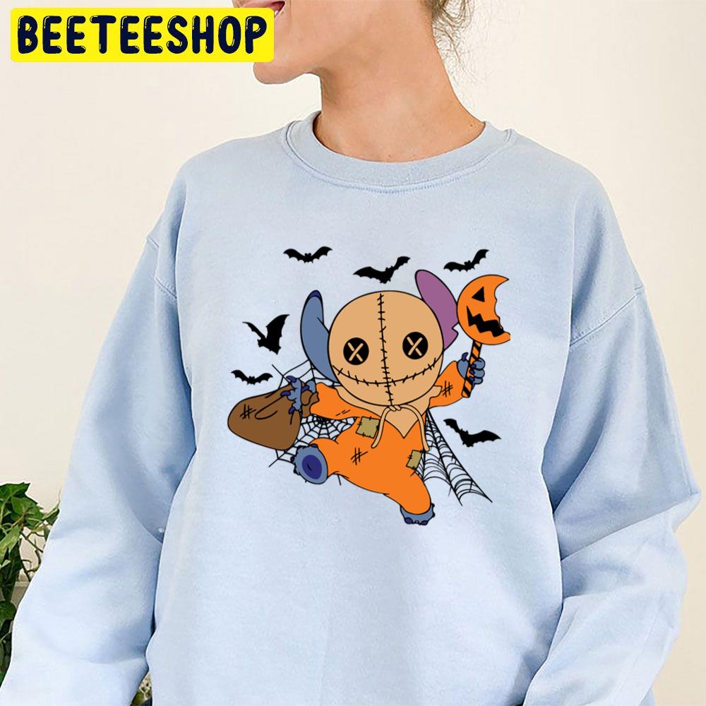 Stitch Halloween Party Trending Unisex Sweatshirt Stitch Halloween Party Trending Unisex Sweatshirt