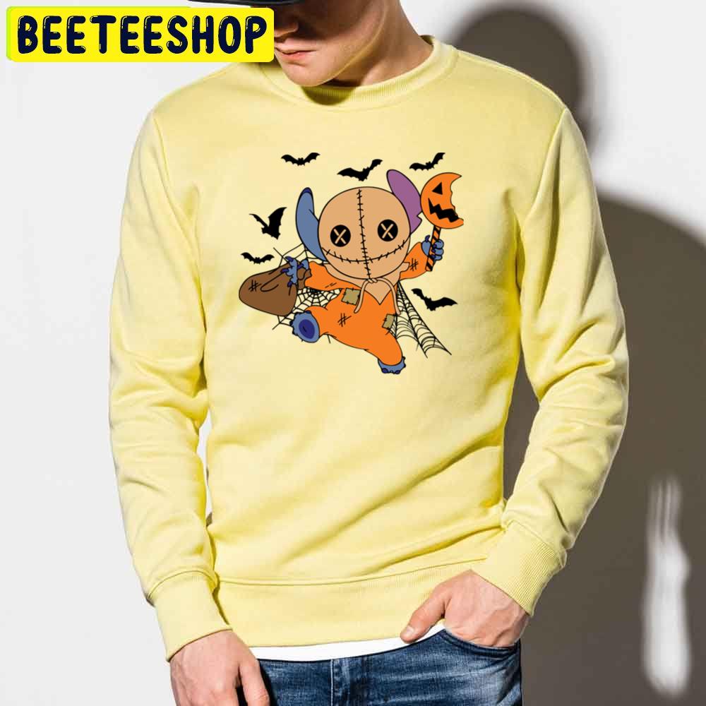 Stitch Halloween Party Trending Unisex Sweatshirt Stitch Halloween Party Trending Unisex Sweatshirt
