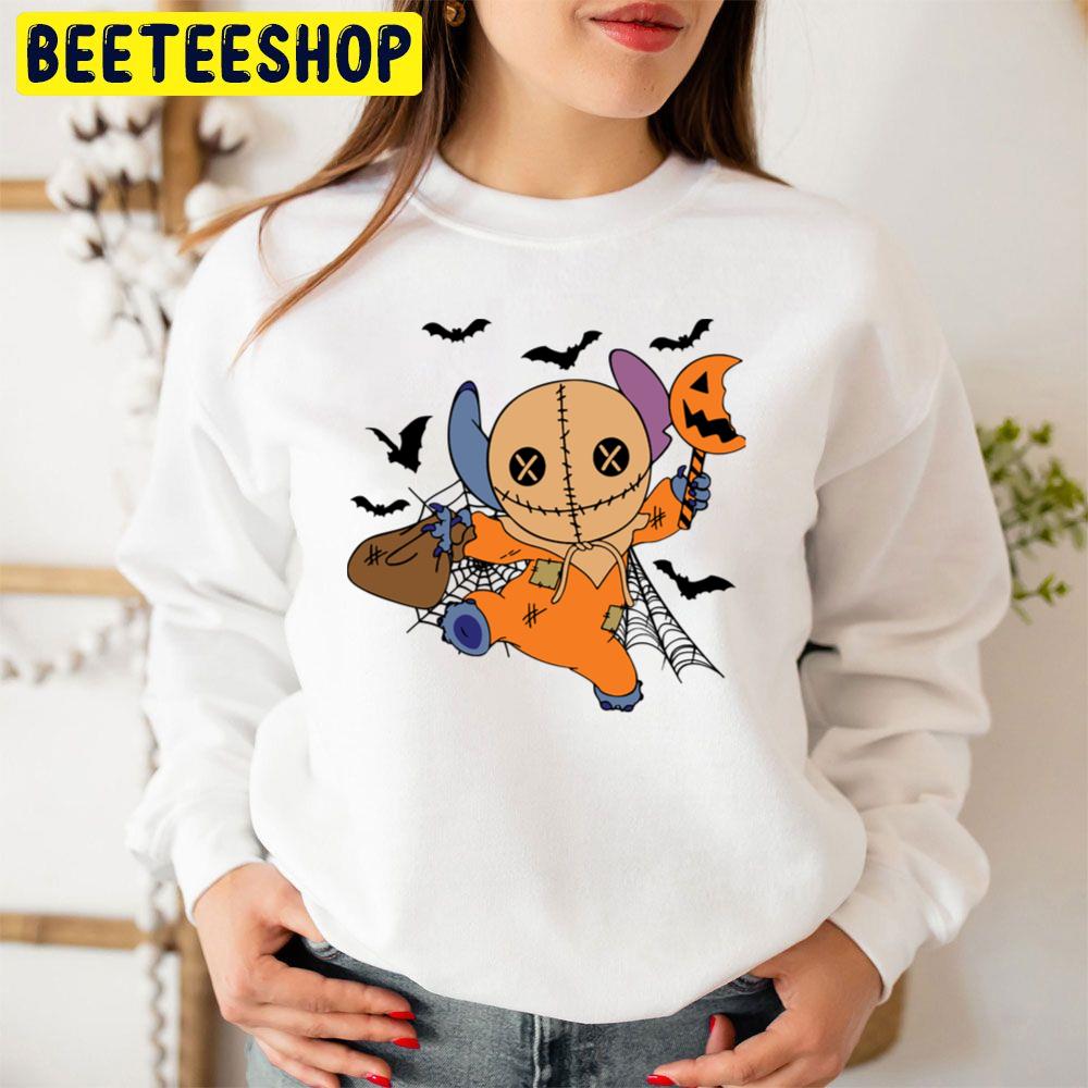 Stitch Halloween Party Trending Unisex Sweatshirt Stitch Halloween Party Trending Unisex Sweatshirt