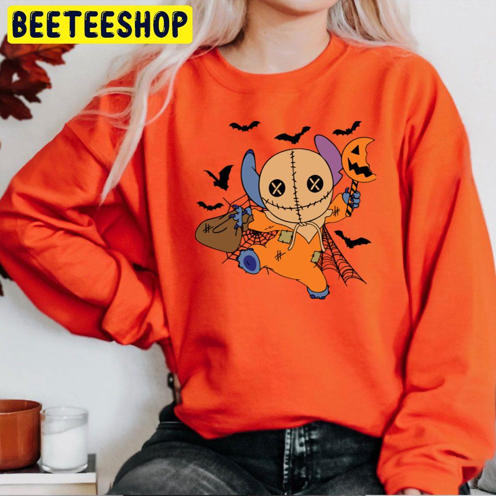 Stitch Halloween Party Trending Unisex Sweatshirt Stitch Halloween Party Trending Unisex Sweatshirt