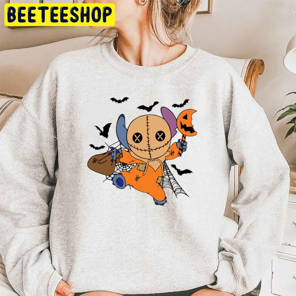 Stitch Halloween Party Trending Unisex Sweatshirt Stitch Halloween Party Trending Unisex Sweatshirt