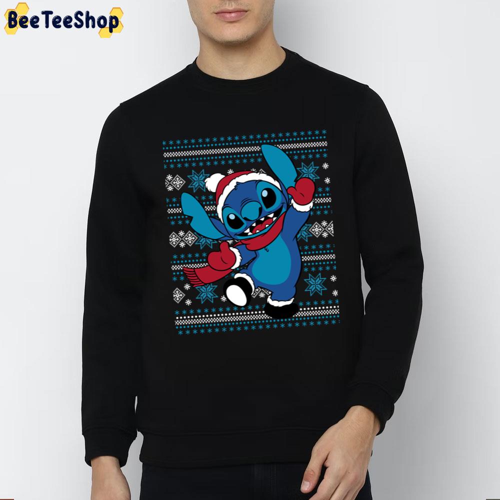 Stitch Happy Holiday Halloween, Thanksgiving Christmas Day Trending Unisex Sweatshirt Stitch Happy Holiday Halloween, Thanksgiving Christmas Day Trending Unisex Sweatshirt