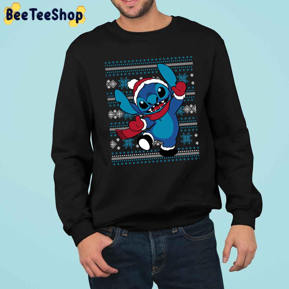 Stitch Happy Holiday Halloween, Thanksgiving Christmas Day Trending Unisex Sweatshirt Stitch Happy Holiday Halloween, Thanksgiving Christmas Day Trending Unisex Sweatshirt