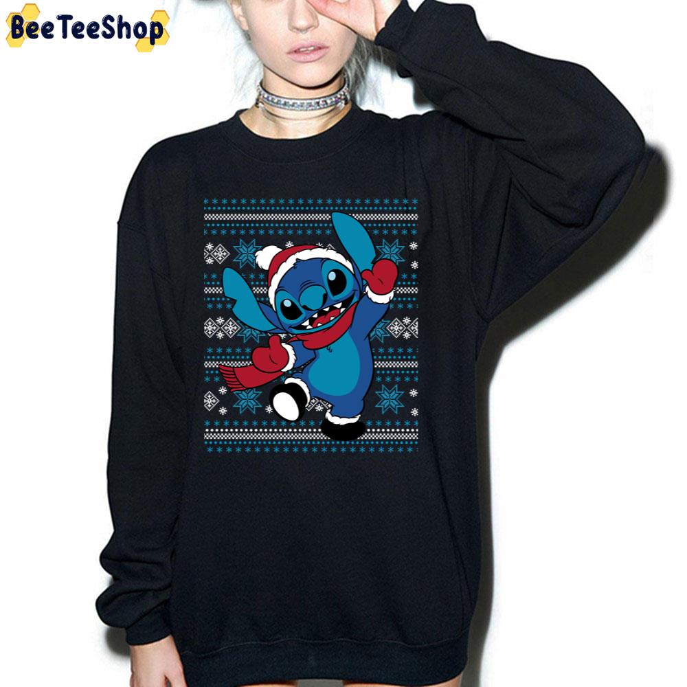 Stitch Happy Holiday Halloween, Thanksgiving Christmas Day Trending Unisex Sweatshirt Stitch Happy Holiday Halloween, Thanksgiving Christmas Day Trending Unisex Sweatshirt