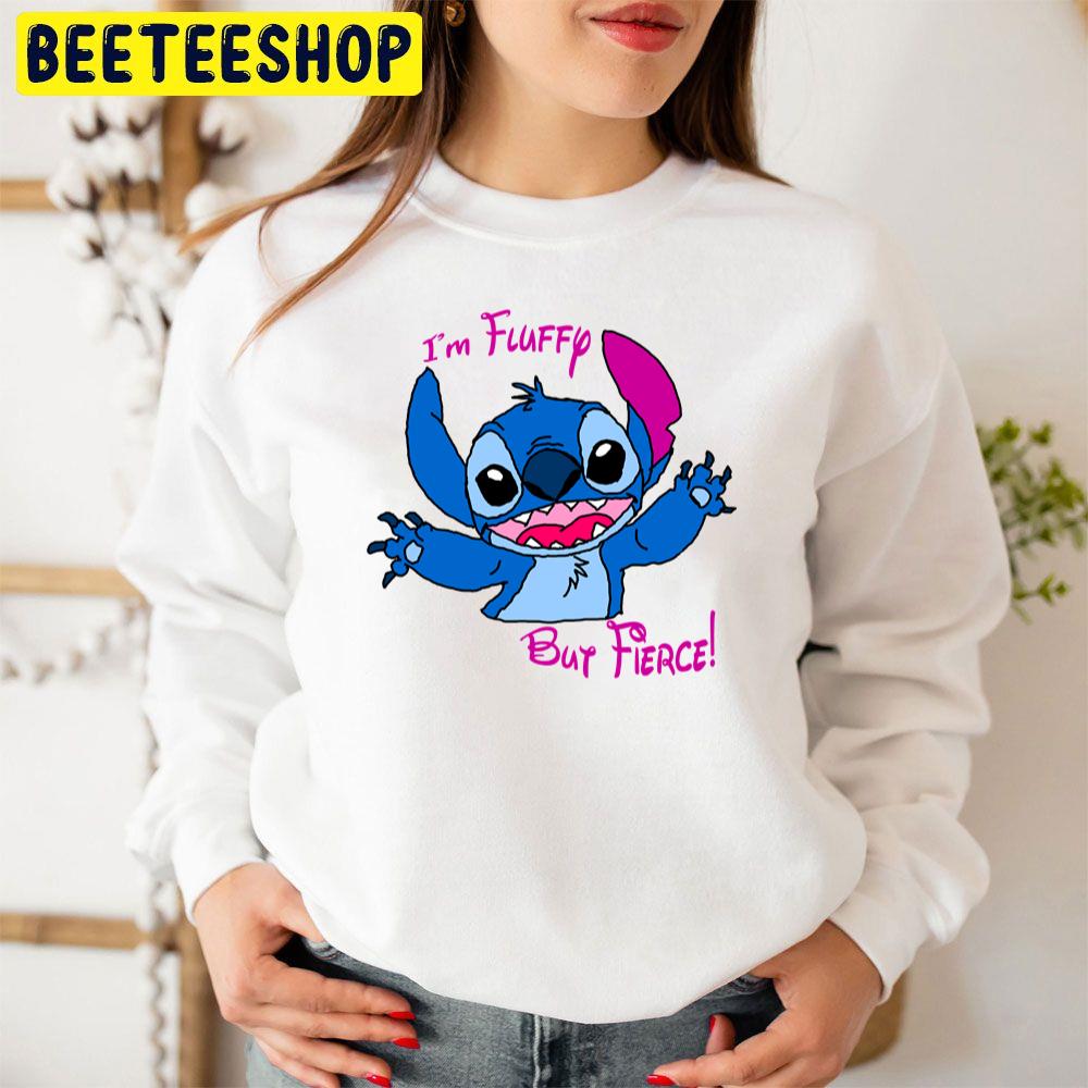 Stitch I'm Fluffy But Fierce Trending Unisex Sweatshirt Stitch I'm Fluffy But Fierce Trending Unisex Sweatshirt