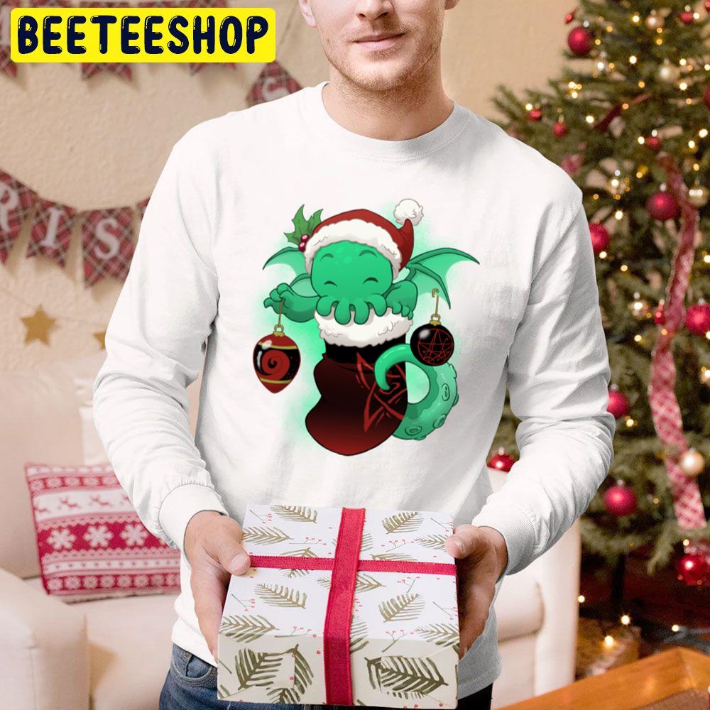 Stocking Stuffers Cthulhu Christmas Trending Unisex Hoodie Stocking Stuffers Cthulhu Christmas Trending Unisex Hoodie