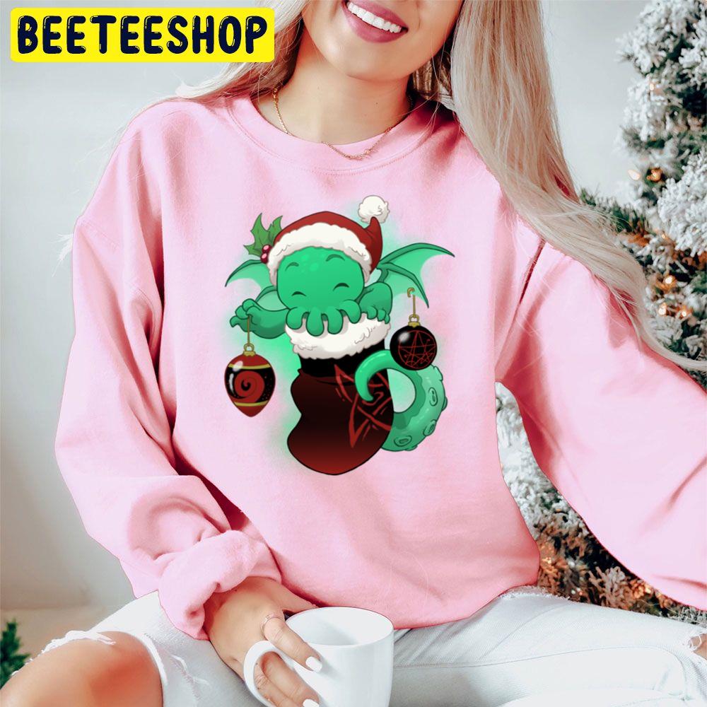 Stocking Stuffers Cthulhu Christmas Trending Unisex Hoodie Stocking Stuffers Cthulhu Christmas Trending Unisex Hoodie