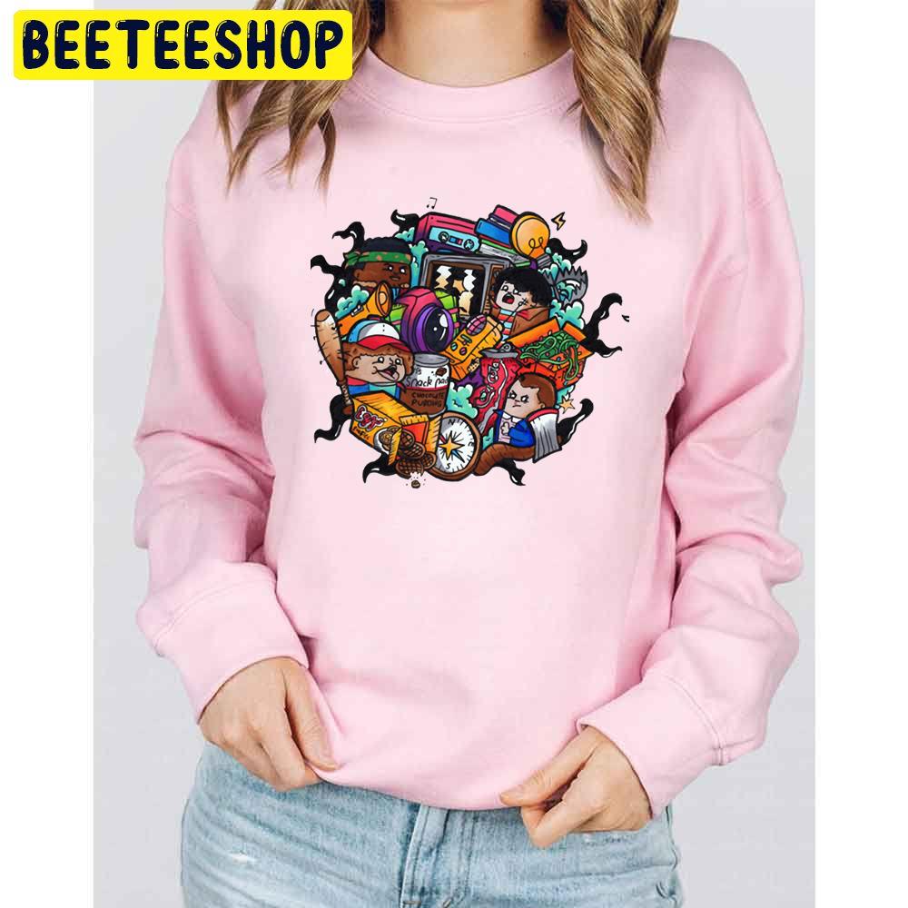 Stranger Things 4 Cute Art Trending Unisex Sweatshirt Stranger Things 4 Cute Art Trending Unisex Sweatshirt