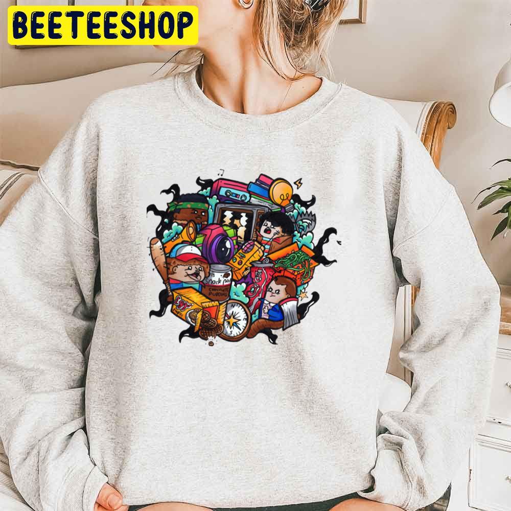 Stranger Things 4 Cute Art Trending Unisex Sweatshirt Stranger Things 4 Cute Art Trending Unisex Sweatshirt