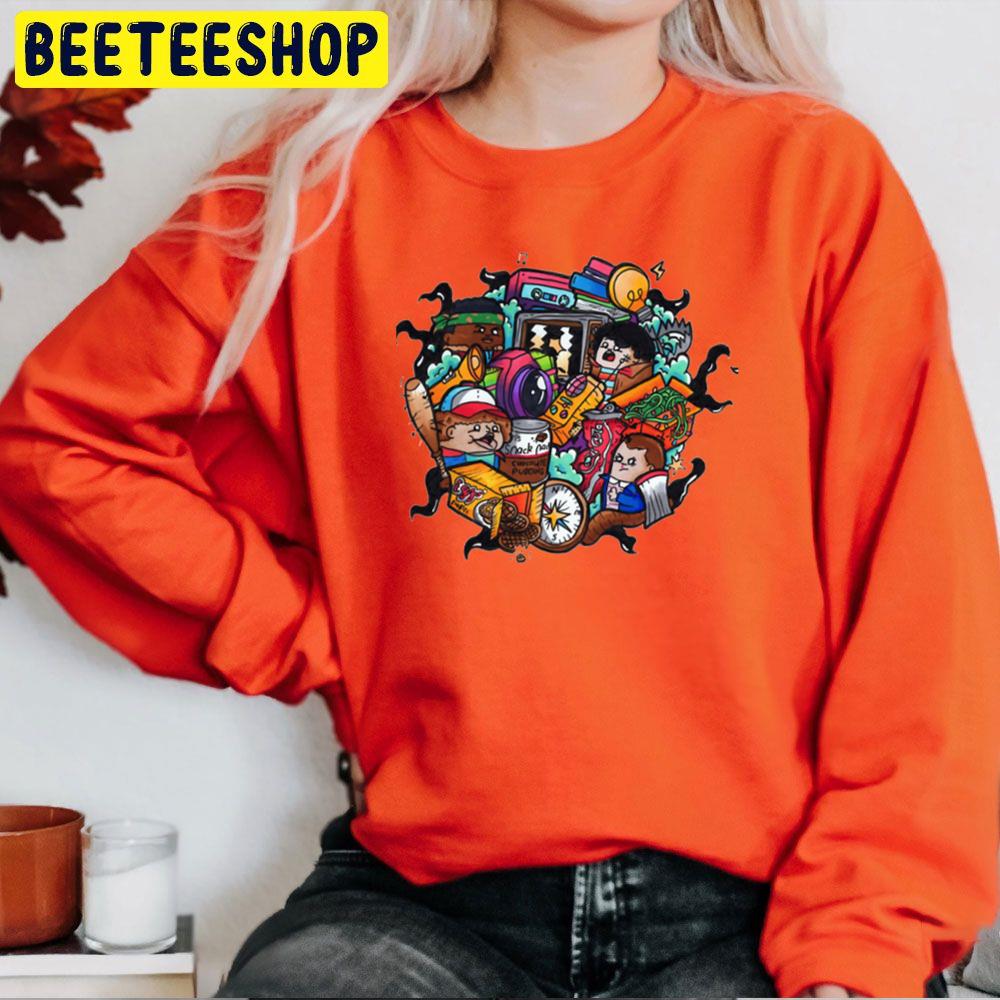 Stranger Things 4 Cute Art Trending Unisex Sweatshirt Stranger Things 4 Cute Art Trending Unisex Sweatshirt