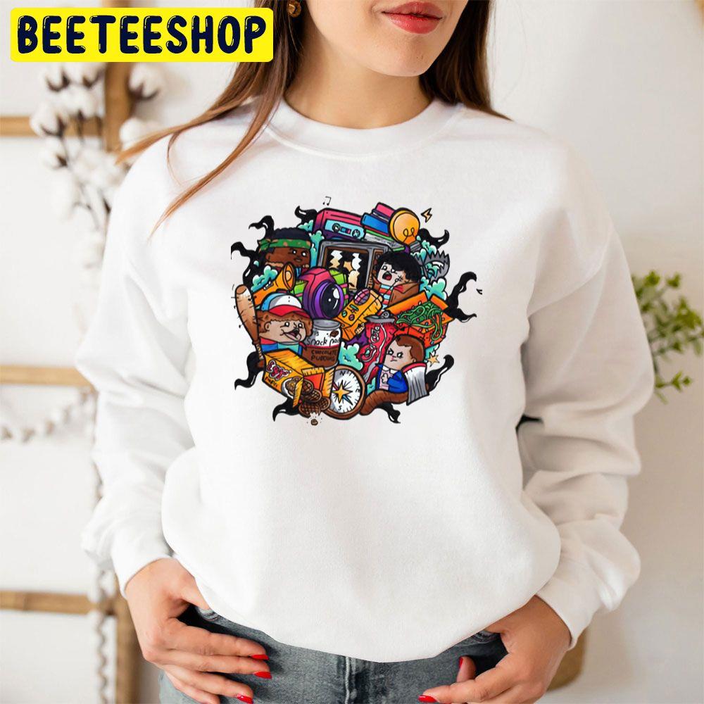 Stranger Things 4 Cute Art Trending Unisex Sweatshirt Stranger Things 4 Cute Art Trending Unisex Sweatshirt
