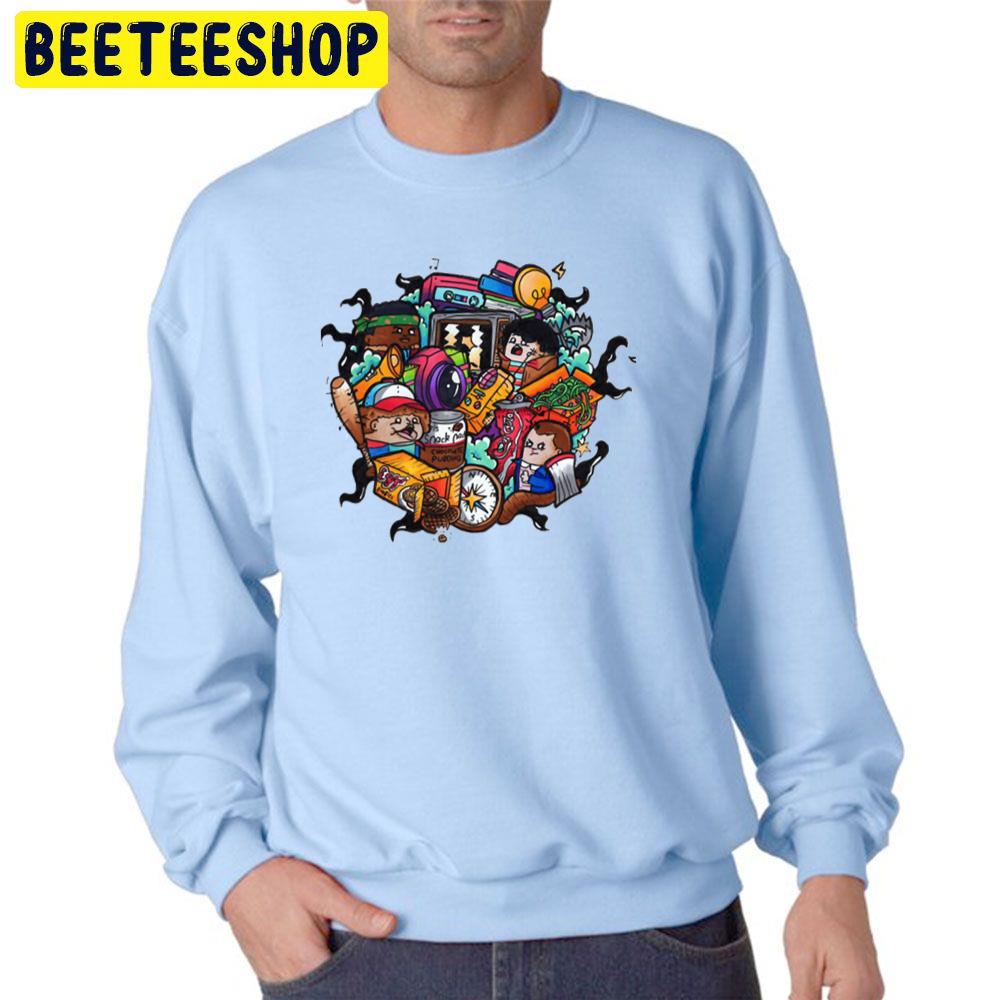 Stranger Things 4 Cute Art Trending Unisex Sweatshirt Stranger Things 4 Cute Art Trending Unisex Sweatshirt