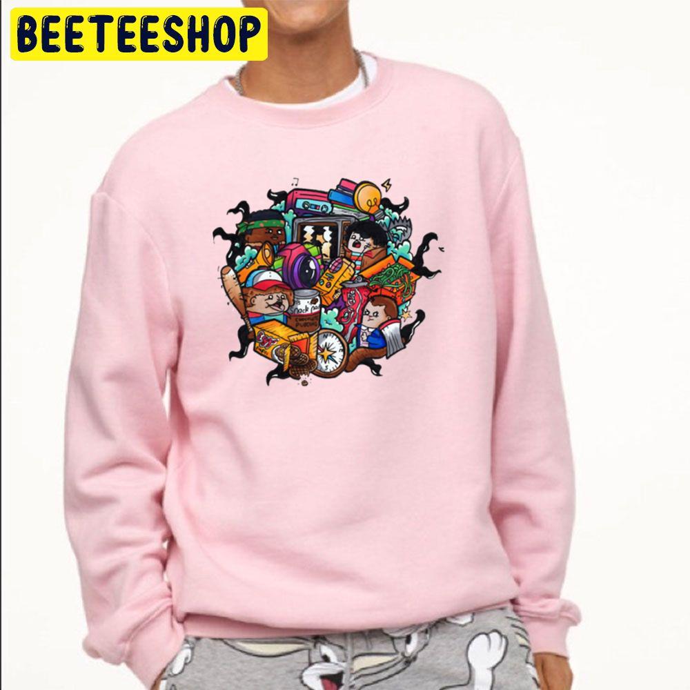 Stranger Things 4 Cute Art Trending Unisex Sweatshirt Stranger Things 4 Cute Art Trending Unisex Sweatshirt