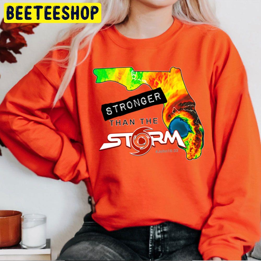 Stronger Than The Storm Southwest Florida, Hurricane Ian 2022 Support Local Pier Red Trending Unisex Sweatshirt Stronger Than The Storm Southwest Florida, Hurricane Ian 2022 Support Local Pier Red Trending Unisex Sweatshirt