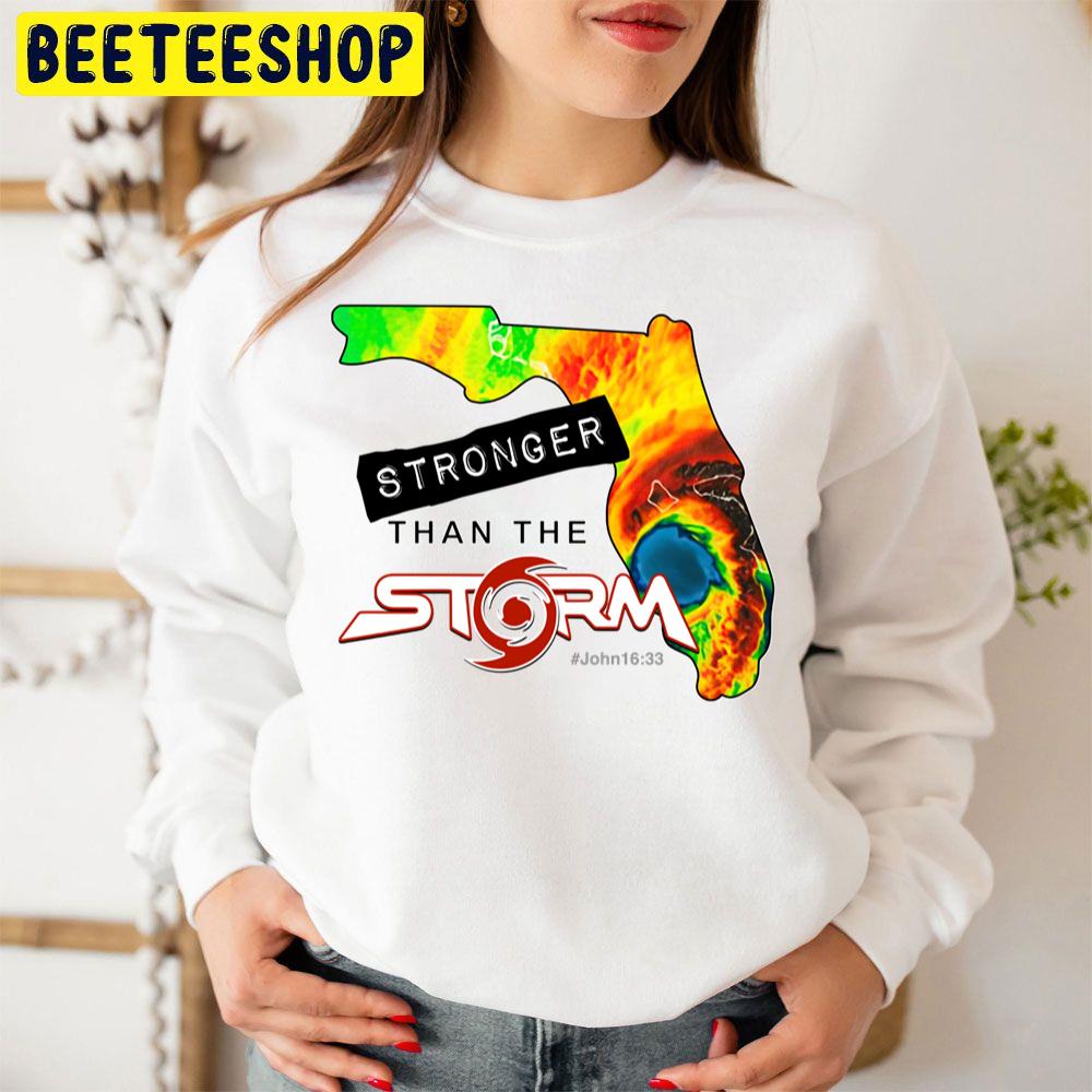 Stronger Than The Storm Southwest Florida, Hurricane Ian 2022 Support Local Pier Red Trending Unisex Sweatshirt Stronger Than The Storm Southwest Florida, Hurricane Ian 2022 Support Local Pier Red Trending Unisex Sweatshirt