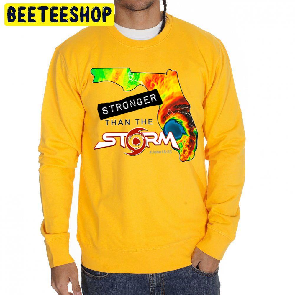 Stronger Than The Storm Southwest Florida, Hurricane Ian 2022 Support Local Pier Red Trending Unisex Sweatshirt Stronger Than The Storm Southwest Florida, Hurricane Ian 2022 Support Local Pier Red Trending Unisex Sweatshirt