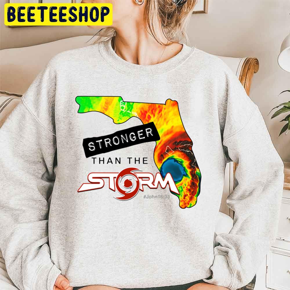 Stronger Than The Storm Southwest Florida, Hurricane Ian 2022 Support Local Pier Red Trending Unisex Sweatshirt Stronger Than The Storm Southwest Florida, Hurricane Ian 2022 Support Local Pier Red Trending Unisex Sweatshirt
