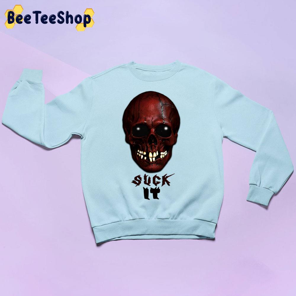 Suck It Red Skull Trending Unisex Sweatshirt Suck It Red Skull Trending Unisex Sweatshirt