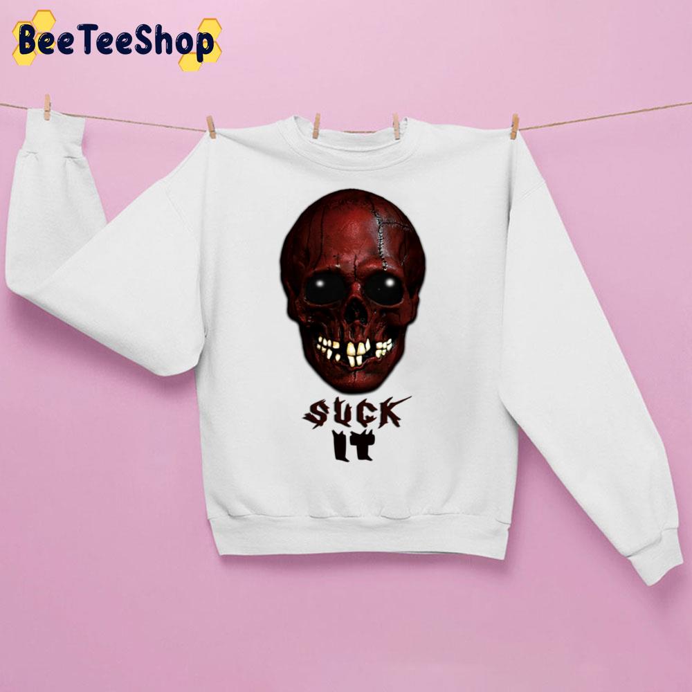 Suck It Red Skull Trending Unisex Sweatshirt Suck It Red Skull Trending Unisex Sweatshirt