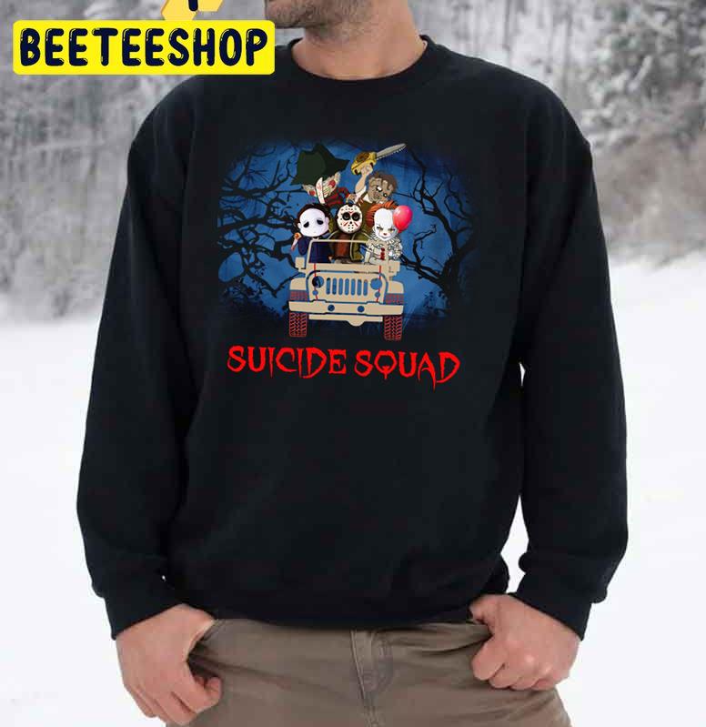 Suicide Squad Horror Jeep Halloween Trending Unisex Sweatshirt Suicide Squad Horror Jeep Halloween Trending Unisex Sweatshirt