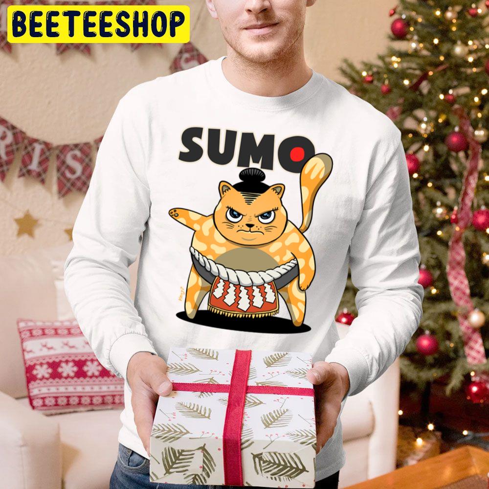 Sumo Wrestler Cat Yokozuna Neko Orange Trending Unisex Hoodie Sumo Wrestler Cat Yokozuna Neko Orange Trending Unisex Hoodie