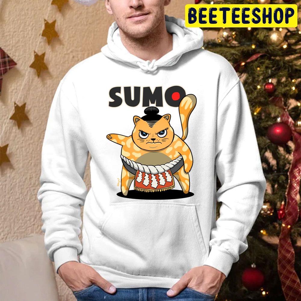 Sumo Wrestler Cat Yokozuna Neko Orange Trending Unisex Hoodie Sumo Wrestler Cat Yokozuna Neko Orange Trending Unisex Hoodie
