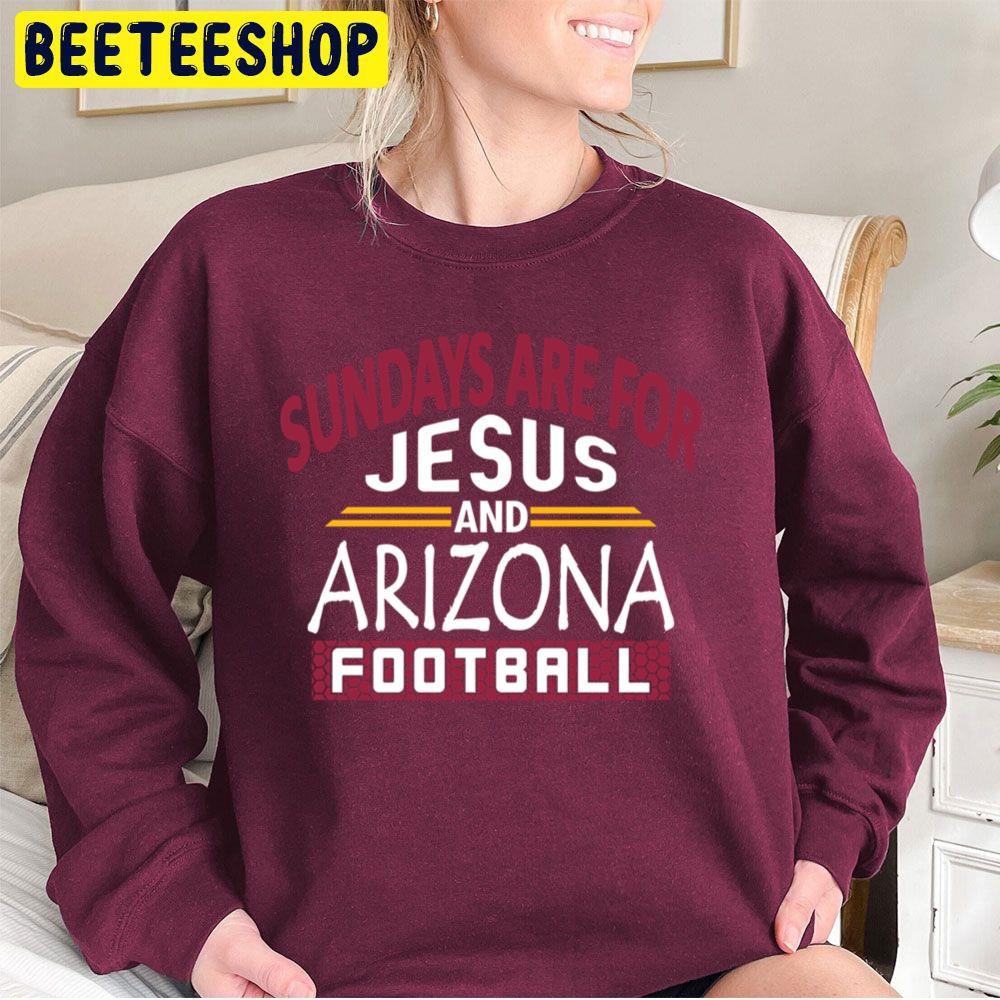 Sundays Are For Jesus And Arizona Cardinals Football Trending Unisex Sweatshirt Sundays Are For Jesus And Arizona Cardinals Football Trending Unisex Sweatshirt