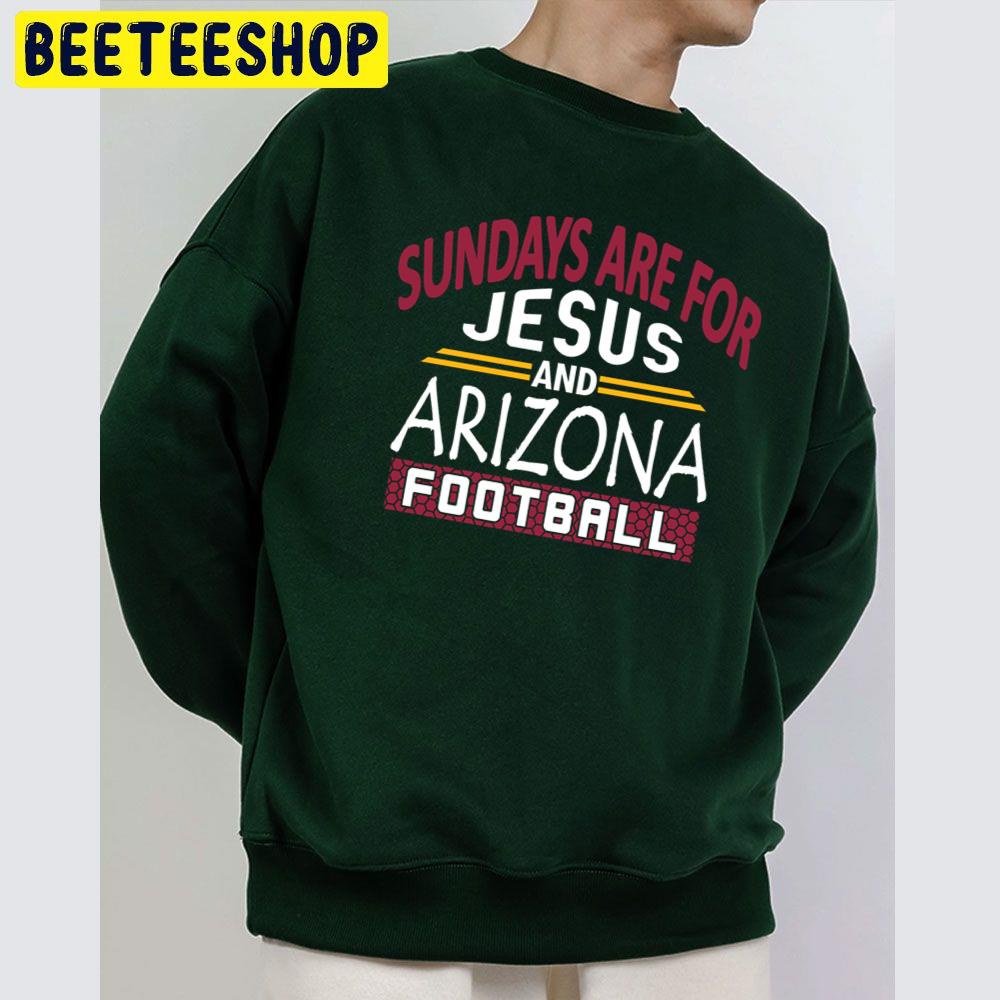 Sundays Are For Jesus And Arizona Cardinals Football Trending Unisex Sweatshirt Sundays Are For Jesus And Arizona Cardinals Football Trending Unisex Sweatshirt
